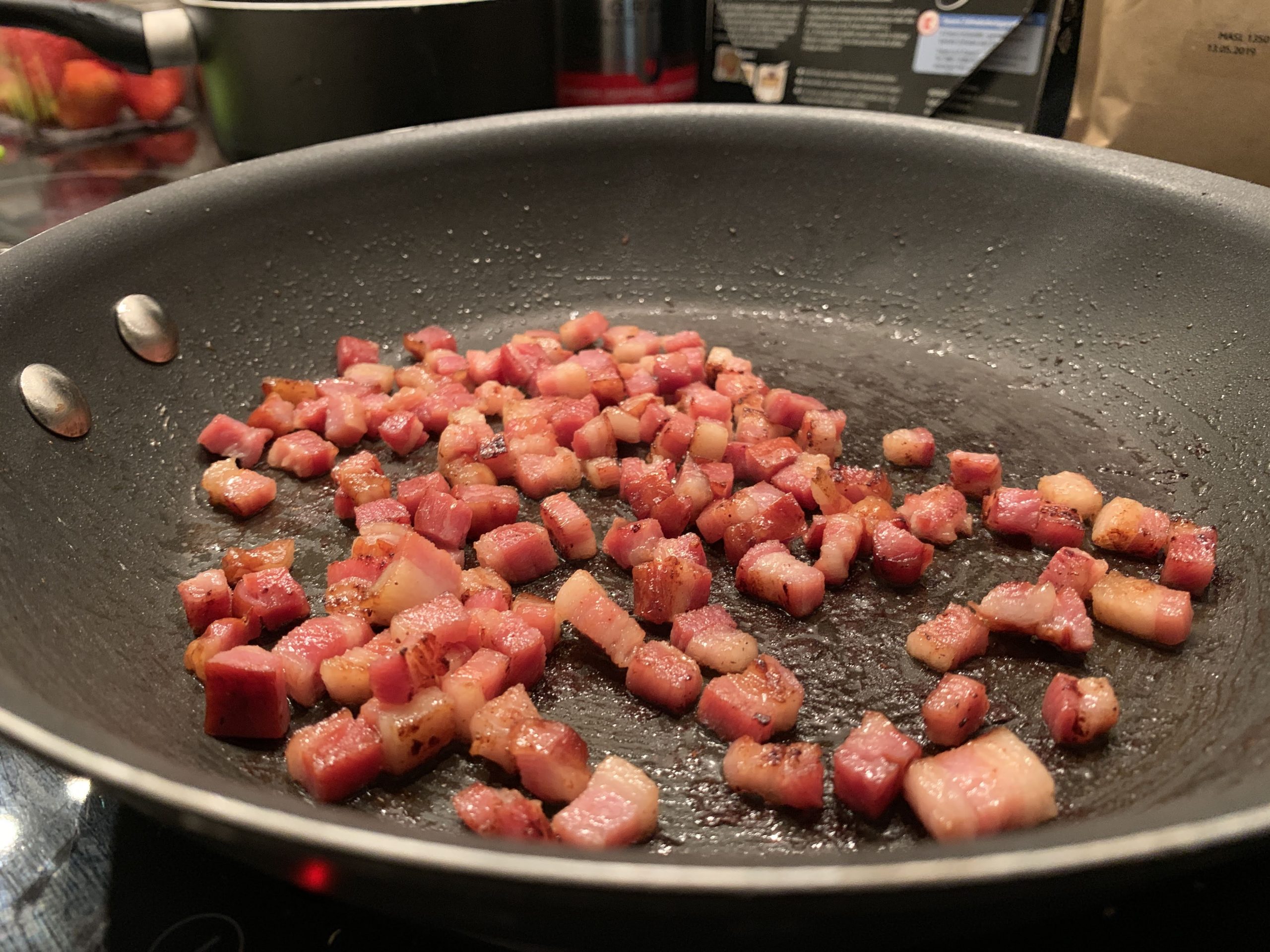 Molho Bolonhesa com Bacon