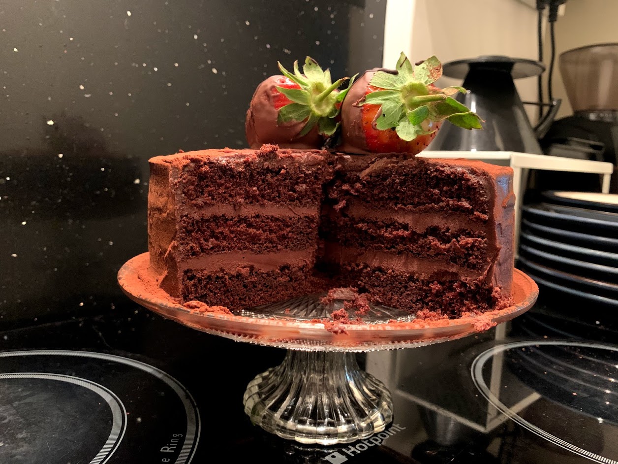 Bolo Trufado de Chocolate – Devils Cake